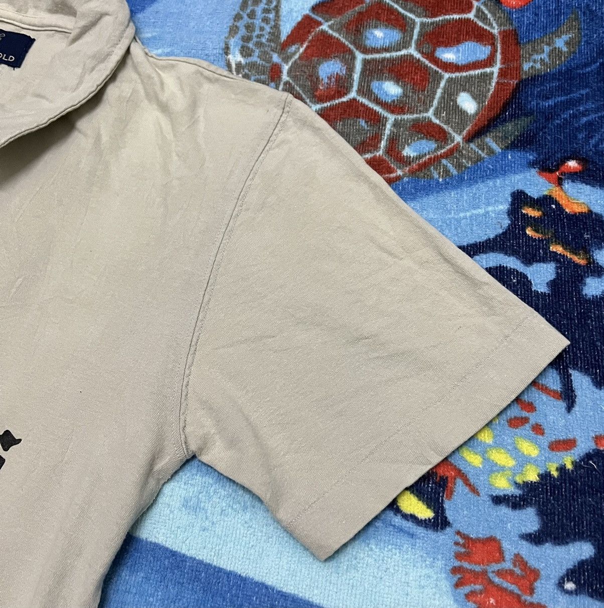 R.Newbold × Vintage Vintage R.NEWBOLD Polo Shirt x Skulls Size US S / EU 44-46 / 1 - 6 Thumbnail