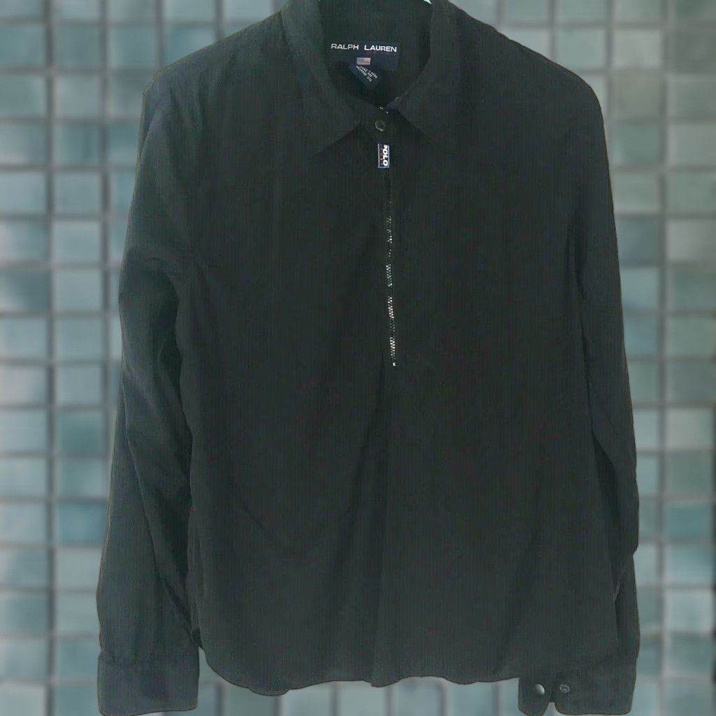Ralph Lauren Ralph Lauren Polo Sports Men's Black Long Sleeve Full Zip Lined Jacket Size Large Size US L / EU 52-54 / 3 - 1 Thumbnail