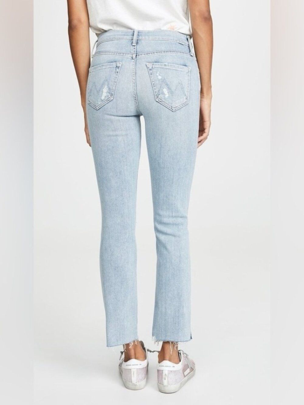 MOTHER MOTHER‎ The Rascal Ankle Snippet Mid Rise Straight Leg Jeans Size 30" / US 8 / IT 44 - 14 Thumbnail