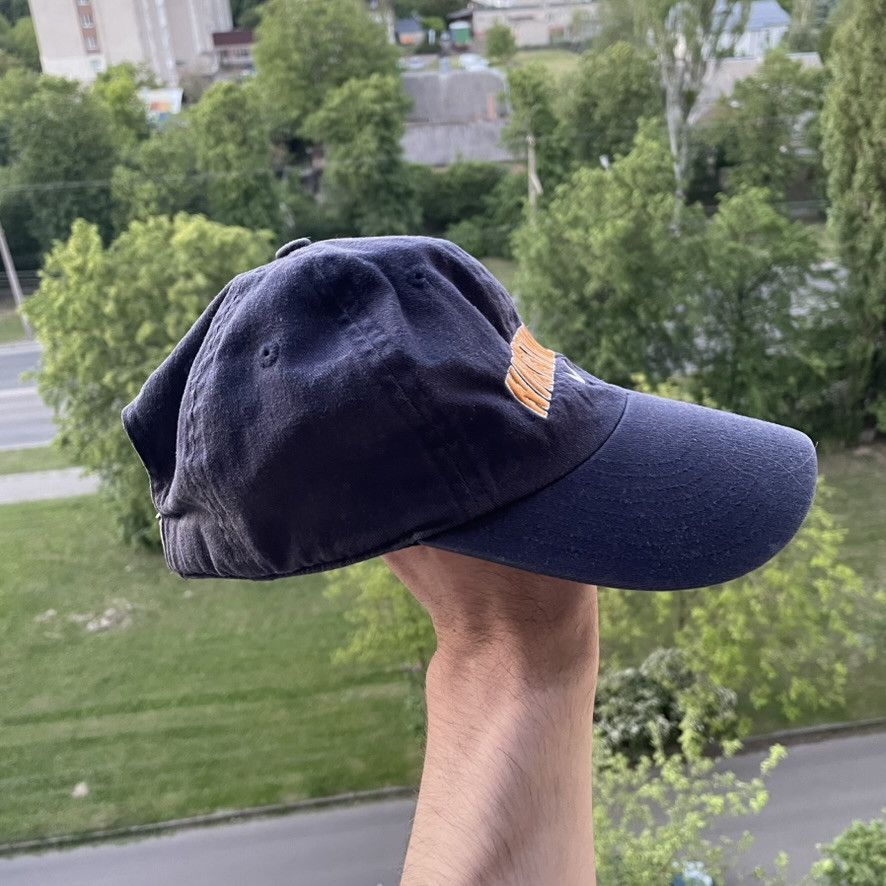 Nike Nike cap hat vintage 90s navy faded distessed Size ONE SIZE - 4 Thumbnail