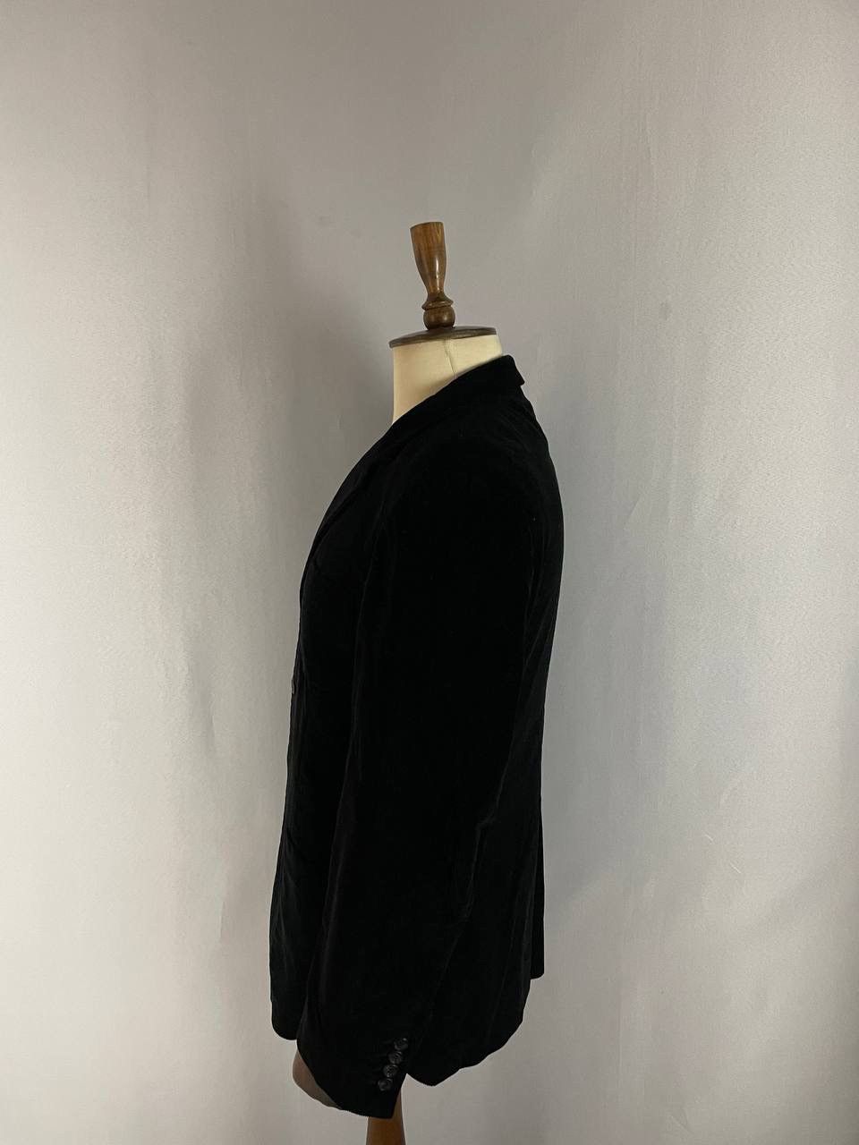 Prada Prada Corduroy Blazer Jacket Black Size US M / EU 48-50 / 2 - 5 Thumbnail