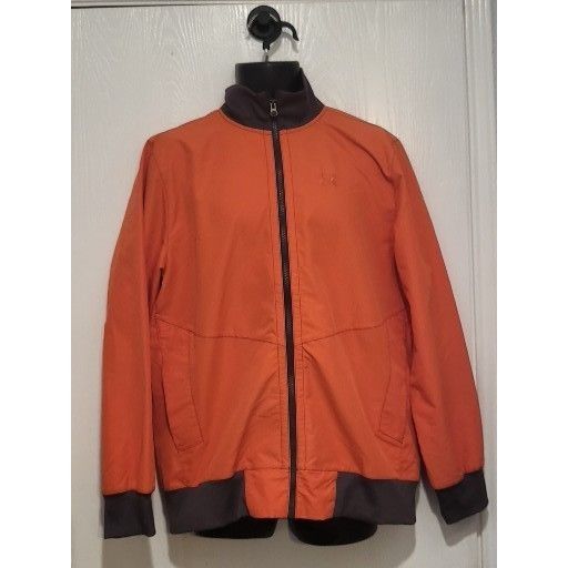 Under Armour Under Armour Strider Windbreaker Men Sz L Orange Full Zip Li Size US L / EU 52-54 / 3 - 1 Thumbnail