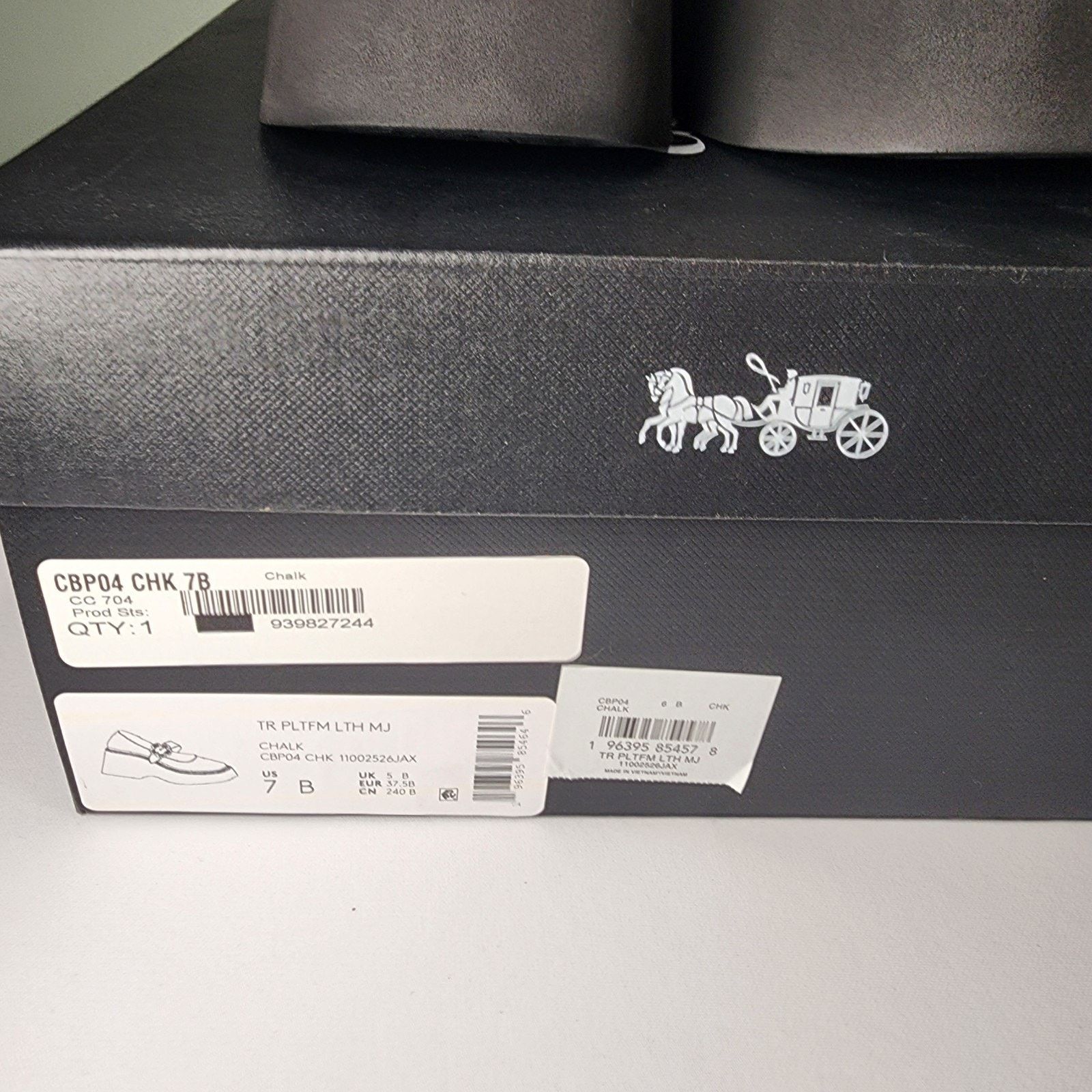 Coach Coach CBP04 Women's Tea Rose Platform Mary Jane Chalk Sz 7B Size US 10 / IT 40 - 3 Thumbnail