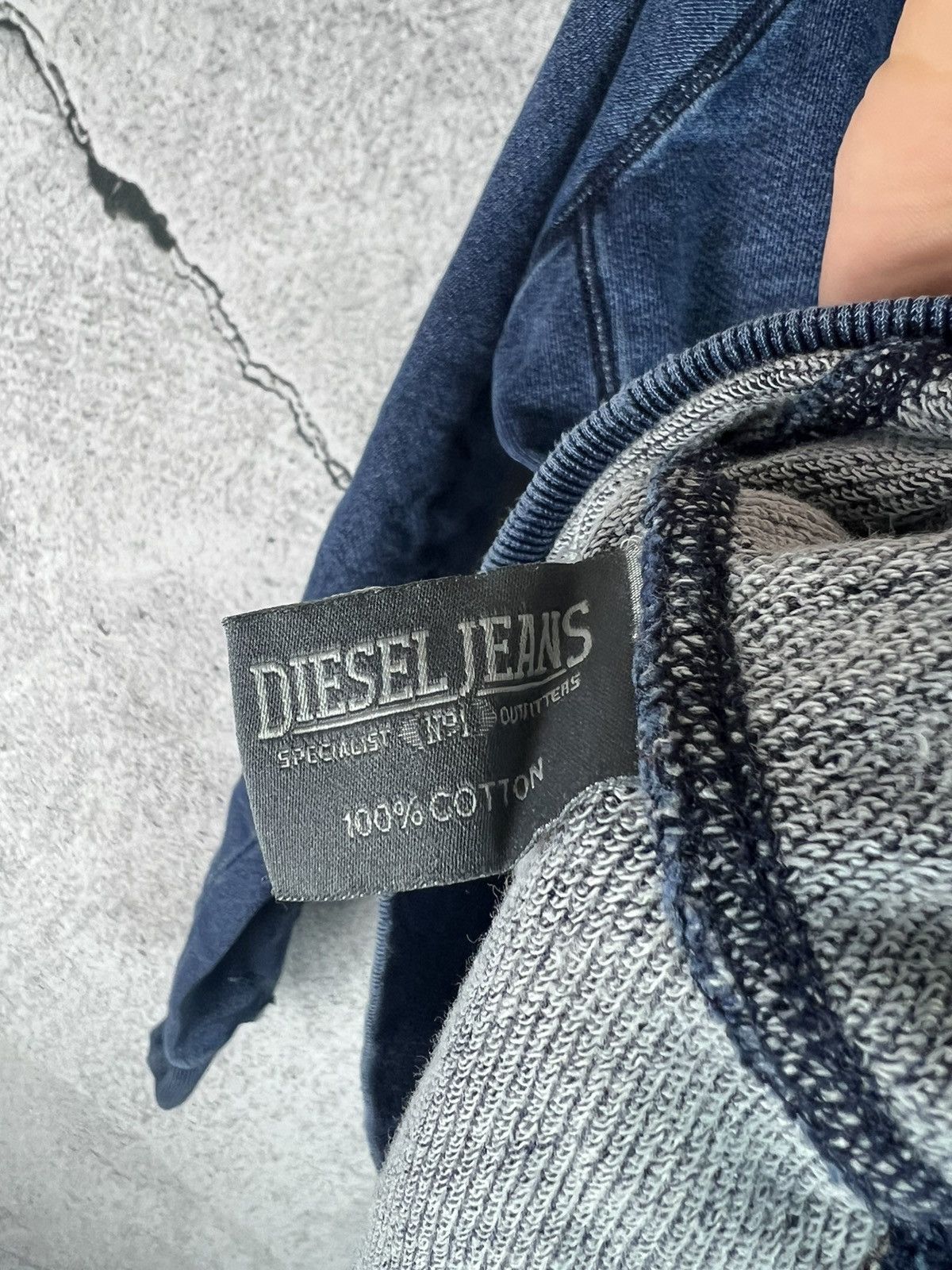 Diesel Diesel Vintage avant garde washed Sweatshirt Y2K Size US M / EU 48-50 / 2 - 4 Thumbnail