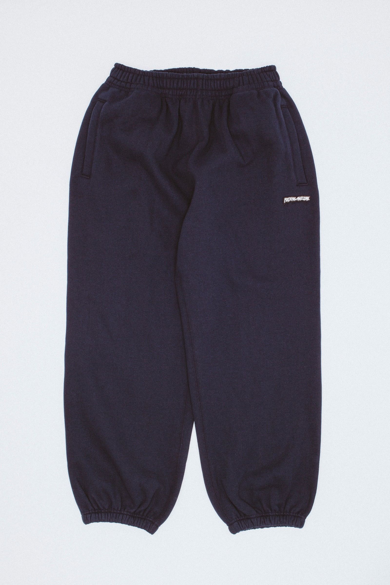 Fucking Awesome Velcro Stamp Micro Logo Sweatpants Size US 34 / EU 50 - 1 Thumbnail