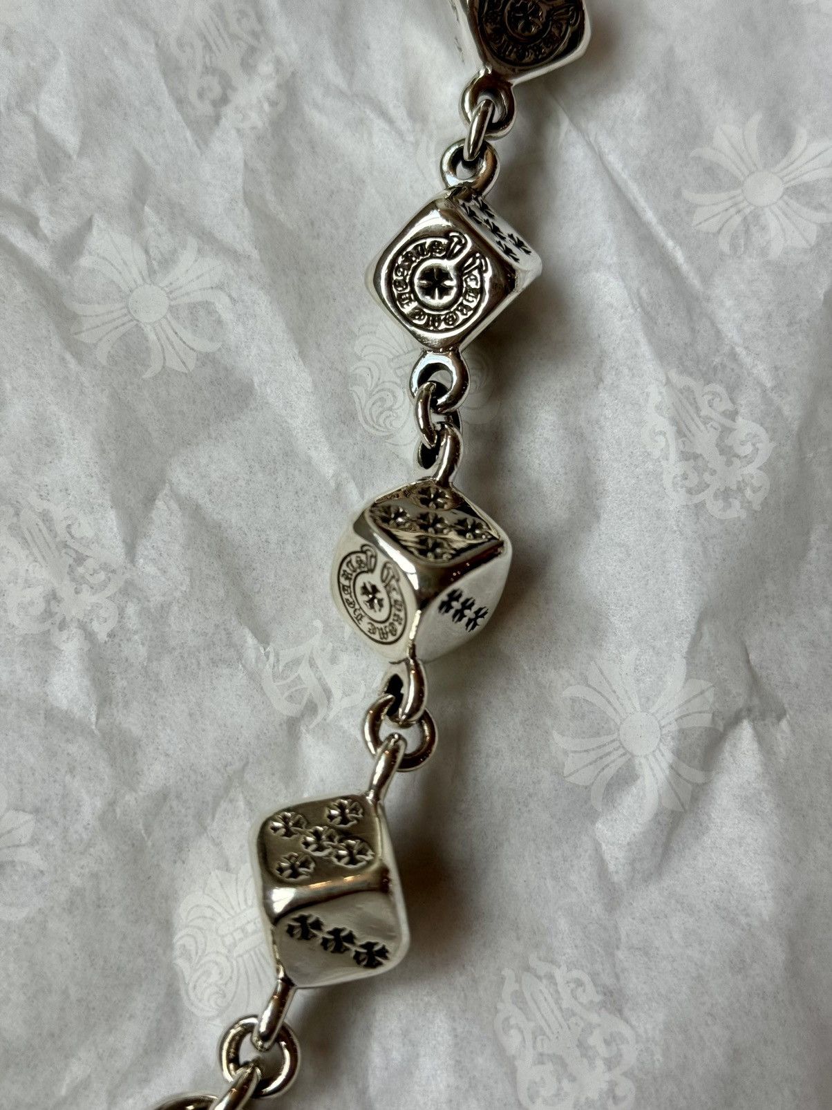 Chrome Hearts Chrome Hearts 2 clips L13 Dice Wallet Chain Size ONE SIZE - 4 Thumbnail