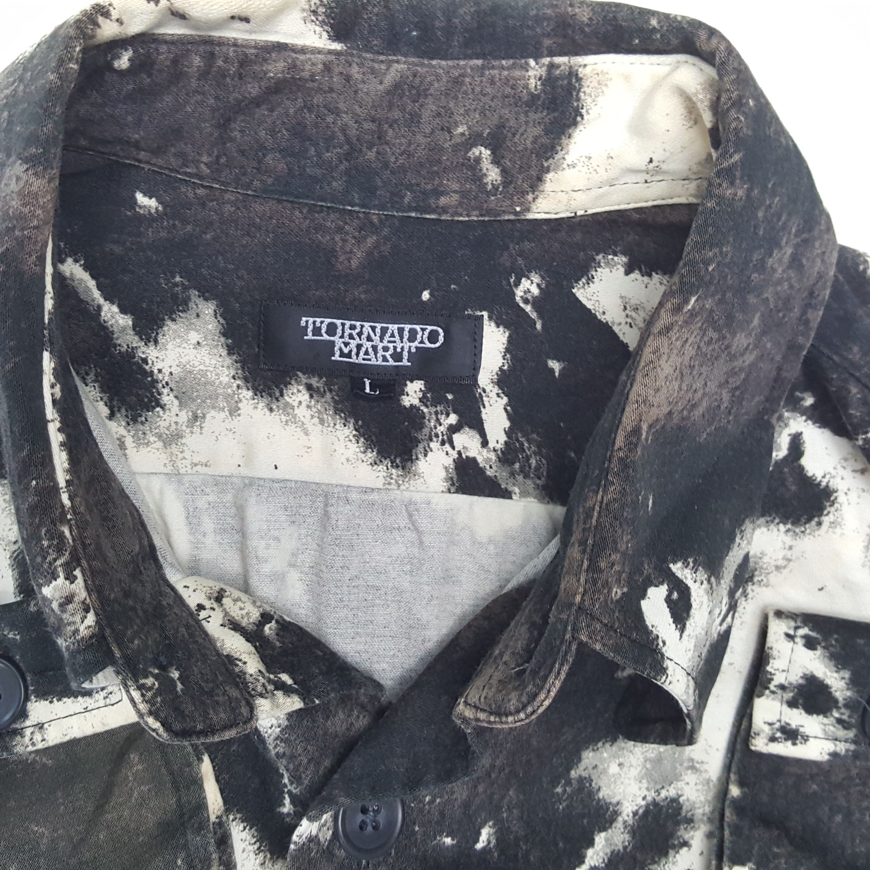 Japanese Brand × Tornado Mart × Vintage TORNADO MART Fashion Art Style Shirt Size US M / EU 48-50 / 2 - 8 Thumbnail