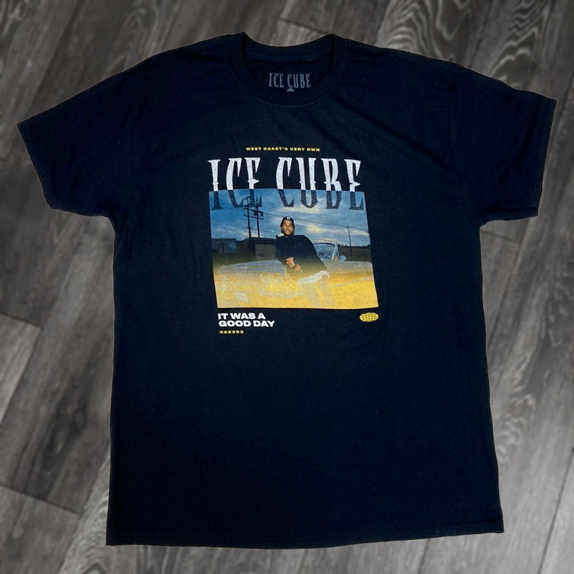 Vintage VINTAGE Ice Cube It Was A Good Day Graphic T-shirt Men Large Black Short Sleeve Music Size US L / EU 52-54 / 3 - 1 Thumbnail