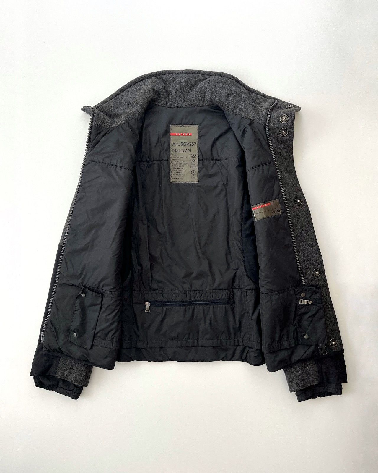 Prada PRADA SPORT FW2000 Wool Ski Jacket Size US M / EU 48-50 / 2 - 4 Thumbnail