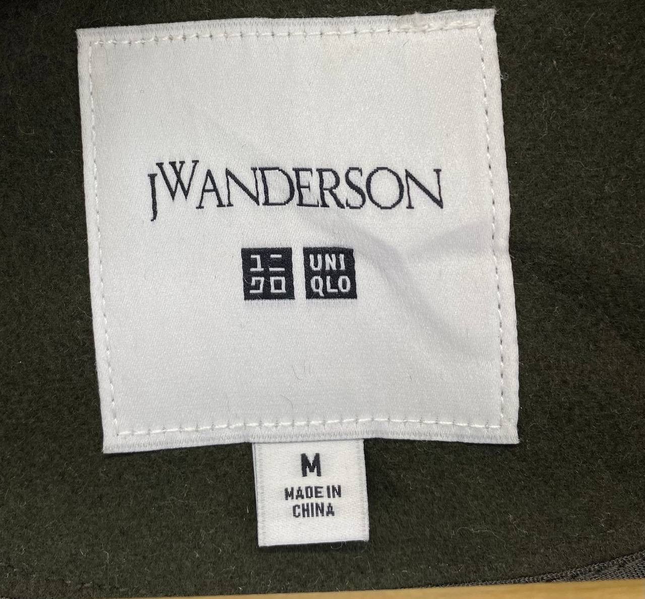 JW Anderson × Uniqlo J.W.Anderson x Uniqlo Green Army Quilted Wool Jacket Size US M / EU 48-50 / 2 - 6 Thumbnail