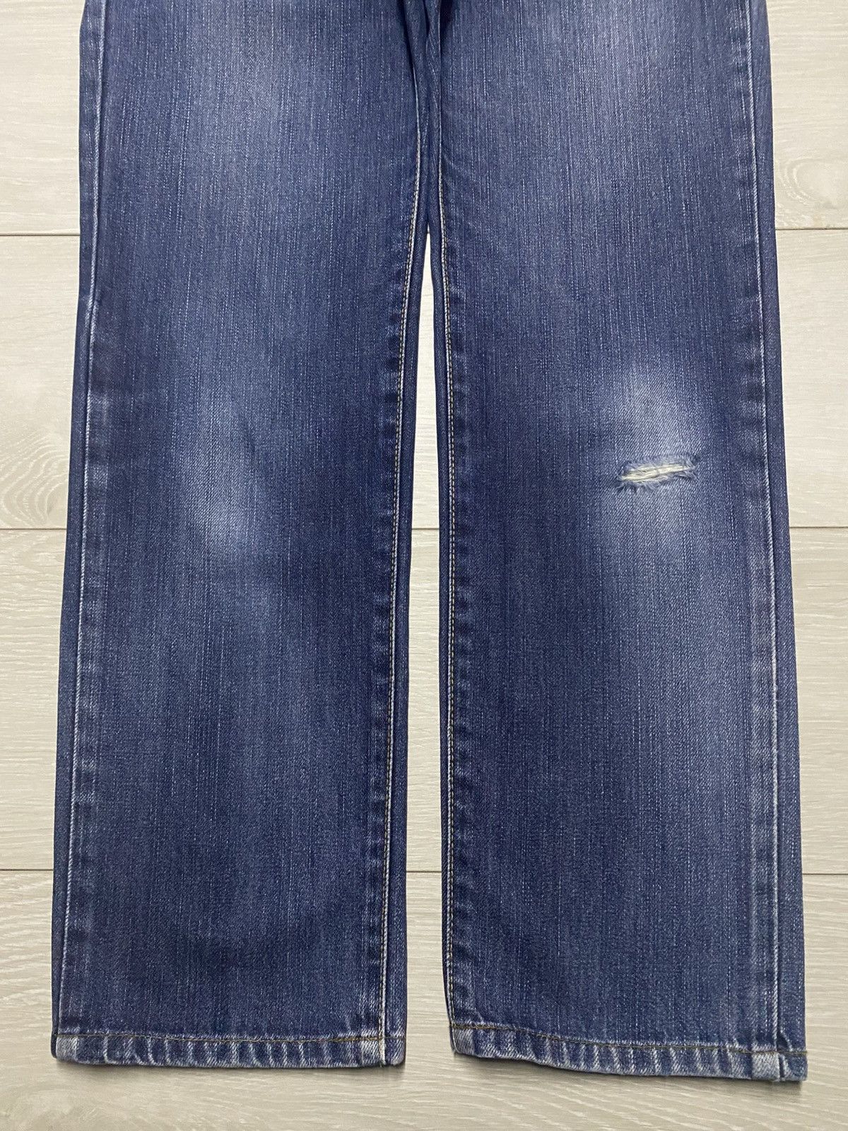 Edwin Vintage Edwin 403 Blue Wash straight Fit Jeans Size US 30 / EU 46 - 5 Thumbnail