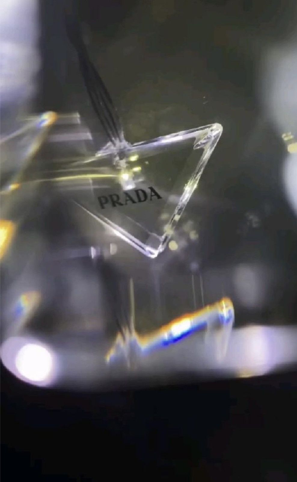 Prada 💡 Prada triangle light decor lightbulb usb Size ONE SIZE - 2 Thumbnail