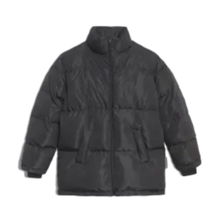 Balenciaga Balenciaga Black Logo Embroidered Puffer Jacket Size US L / EU 52-54 / 3 - 1 Thumbnail
