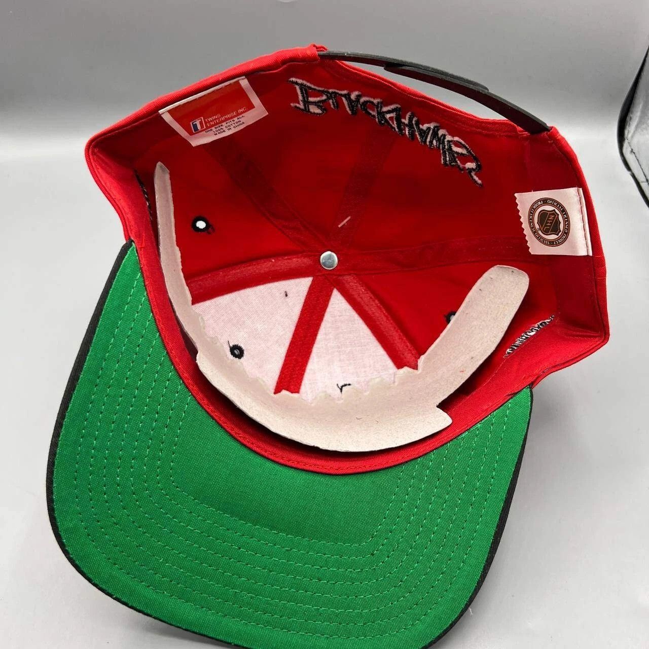 Twins Enterprise Inc. × Vintage Chicago Blackhawks Hat Men Twins Enterprise NHL Snap Back Size ONE SIZE - 2 Thumbnail