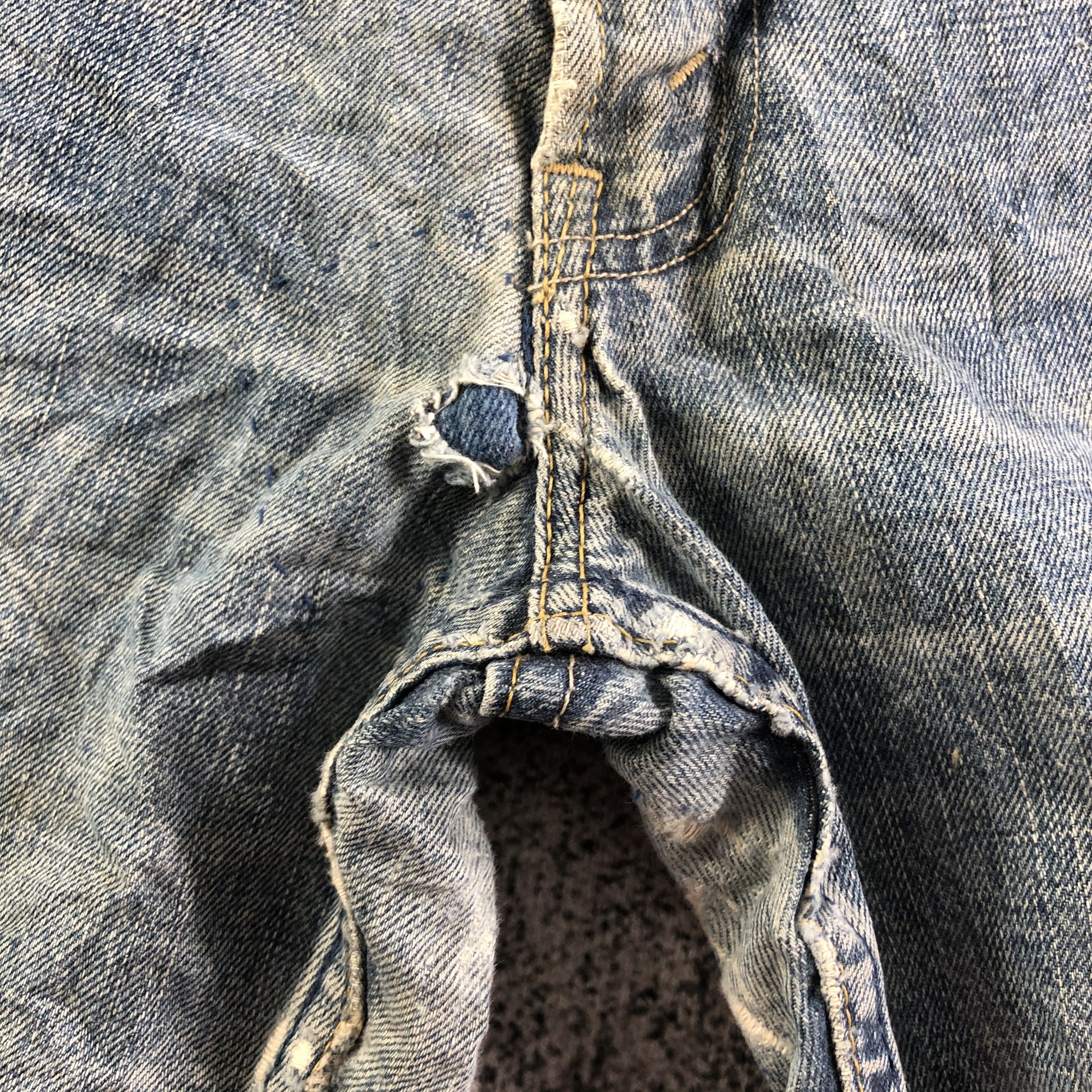 Levi's Vintage Distress Levis 503 Jeans KJ3123 Size US 32 / EU 48 - 10 Thumbnail