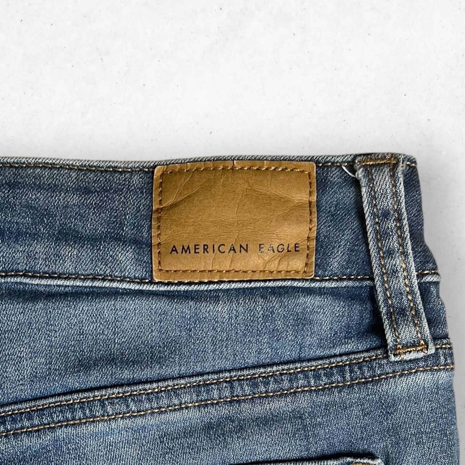 American Eagle Outfitters American Eagle Jegging Women's 6 Long Next Level Stretch Size 28" / US 6 / IT 42 - 9 Thumbnail