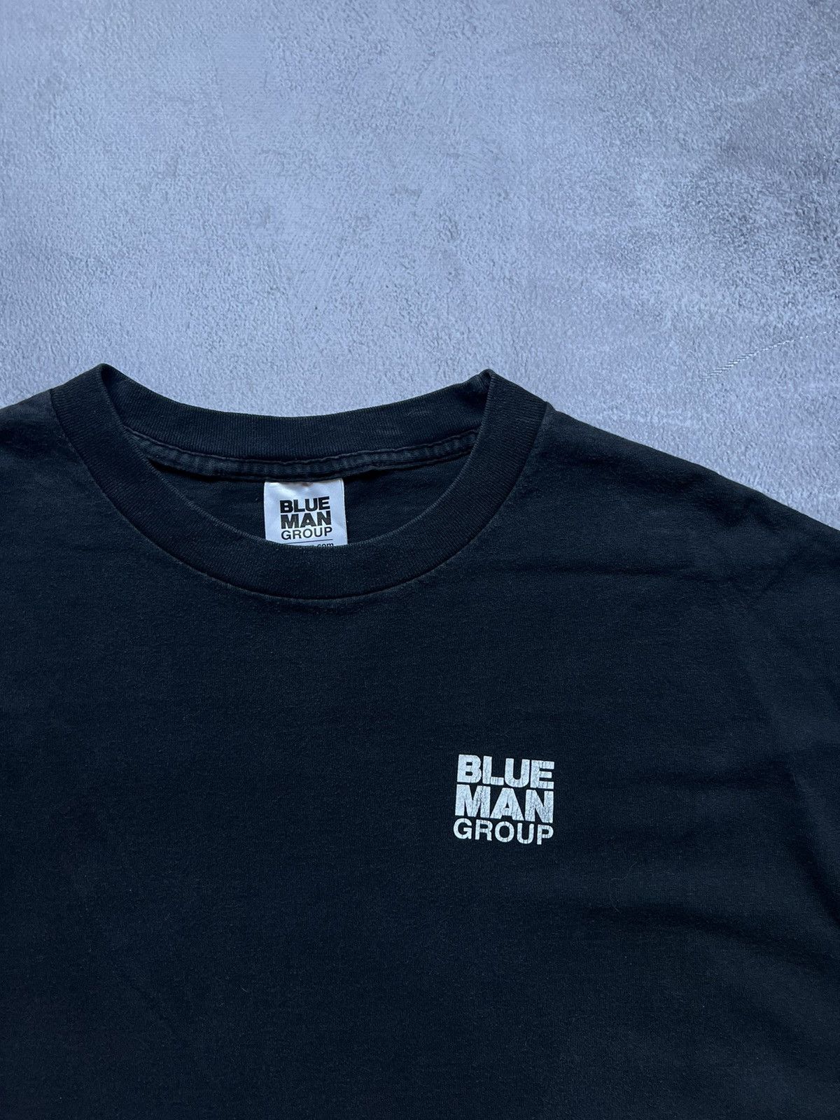 Band Tees × Vintage Vintage 00s Blue Man Group Tee Size US XXL / EU 58 / 5 - 5 Thumbnail