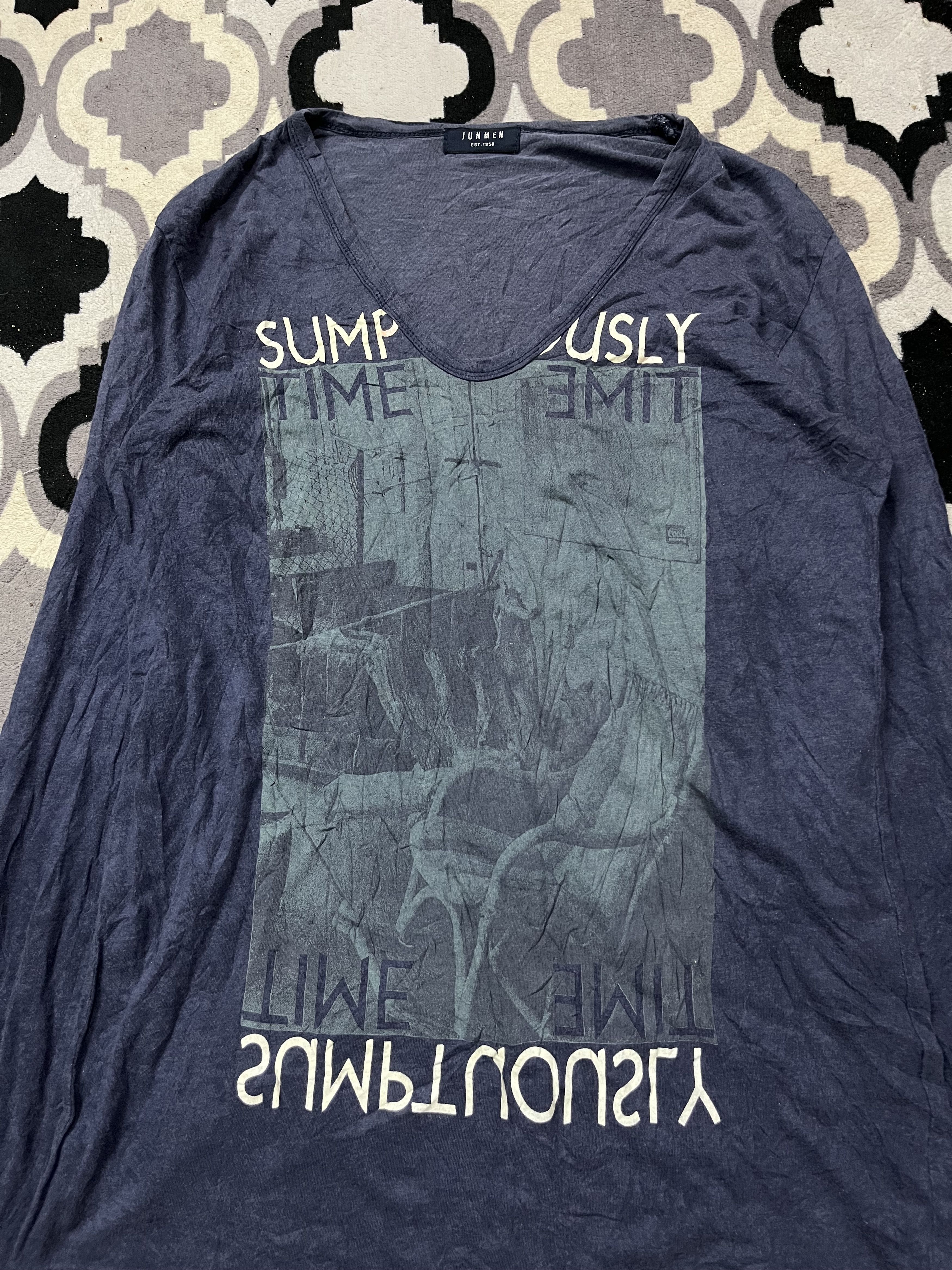 If Six Was Nine Japanese Junmen longsleeve tshirt Size US M / EU 48-50 / 2 - 2 Thumbnail
