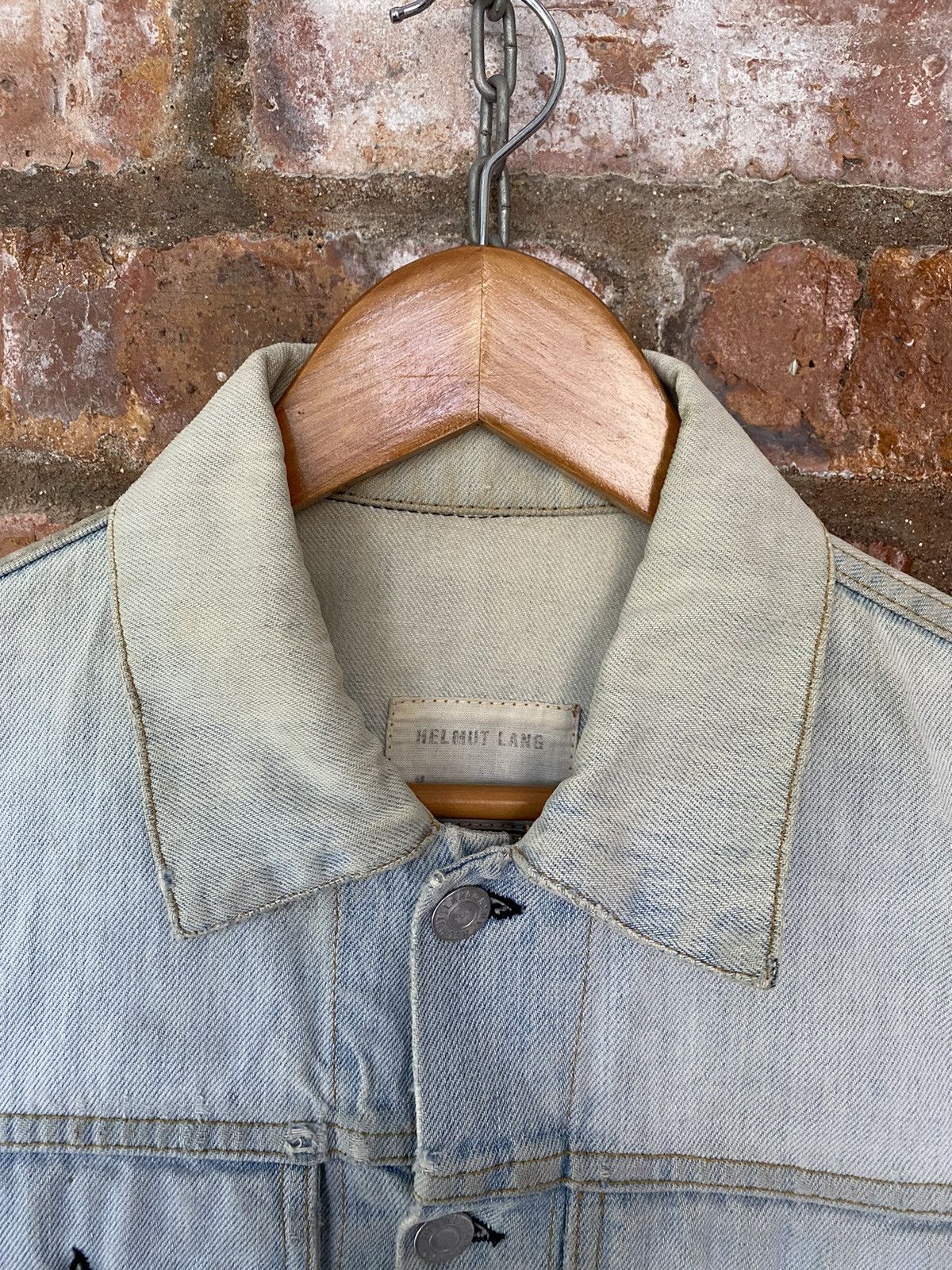 Helmut Lang Vtg Helmut Lang Distressed and faded denim Size US S / EU 44-46 / 1 - 8 Thumbnail