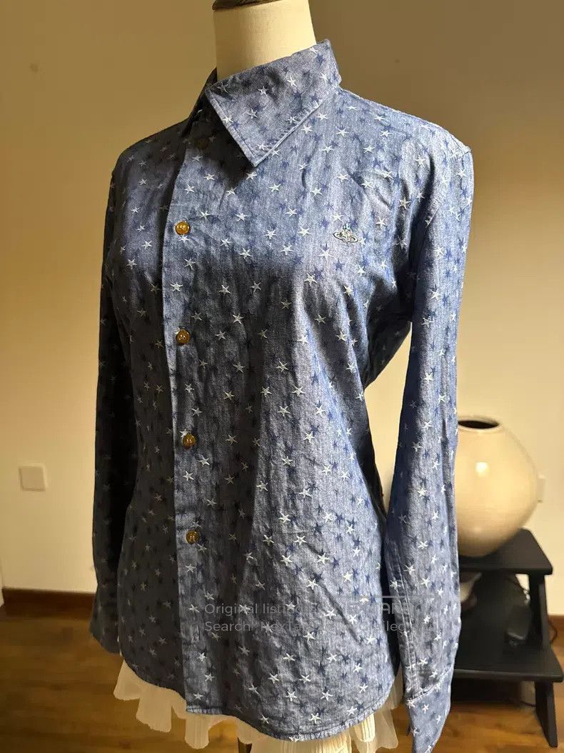 Vivienne Westwood Vivienne Westwood Asymmetric collar and lapel star denim s Size M / US 6-8 / IT 42-44 - 2 Thumbnail