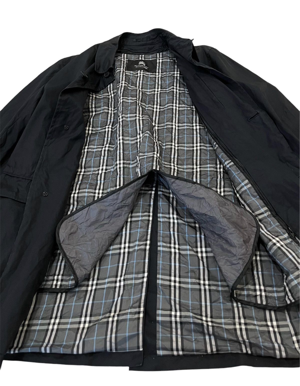 Burberry Burberry Black Label Nova Check Liner Trench Coat Size US M / EU 48-50 / 2 - 4 Thumbnail