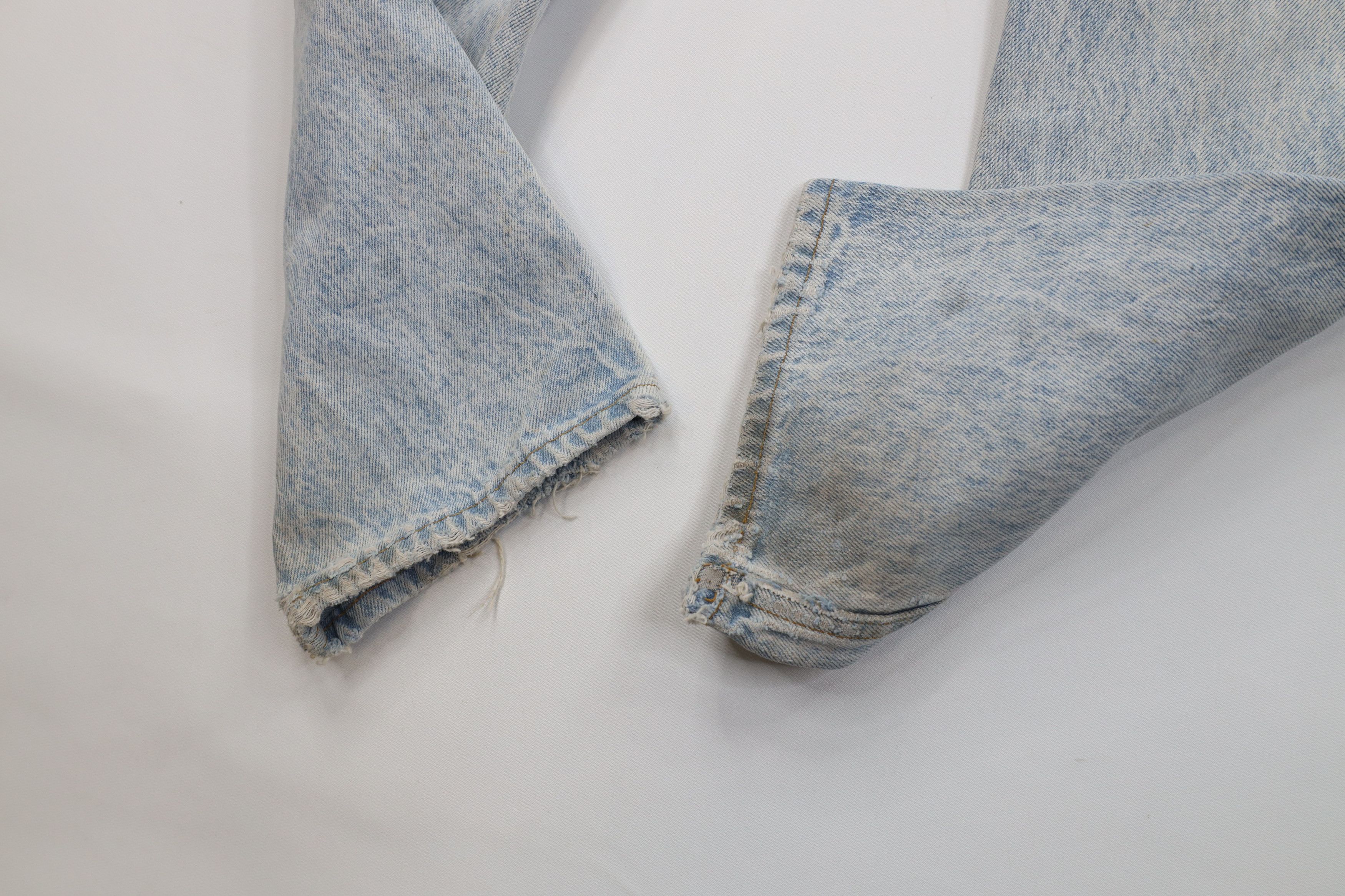 Levi's Vintage 80s Levis 501xx Wash Button Fly Original Jeans USA Size US 29 - 7 Thumbnail