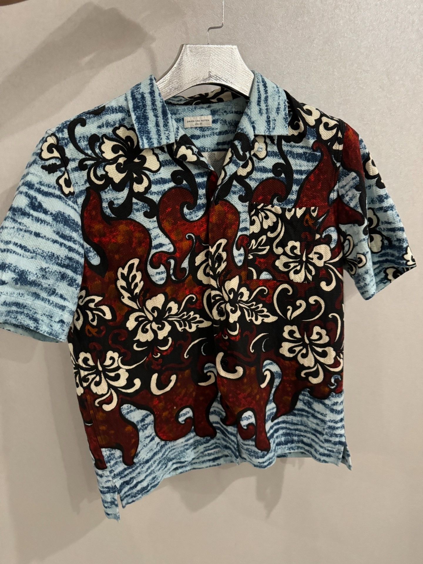 Dries Van Noten Dries van noten Floral Shirt 2501-Nextarrow Size US M / EU 48-50 / 2 - 1 Thumbnail