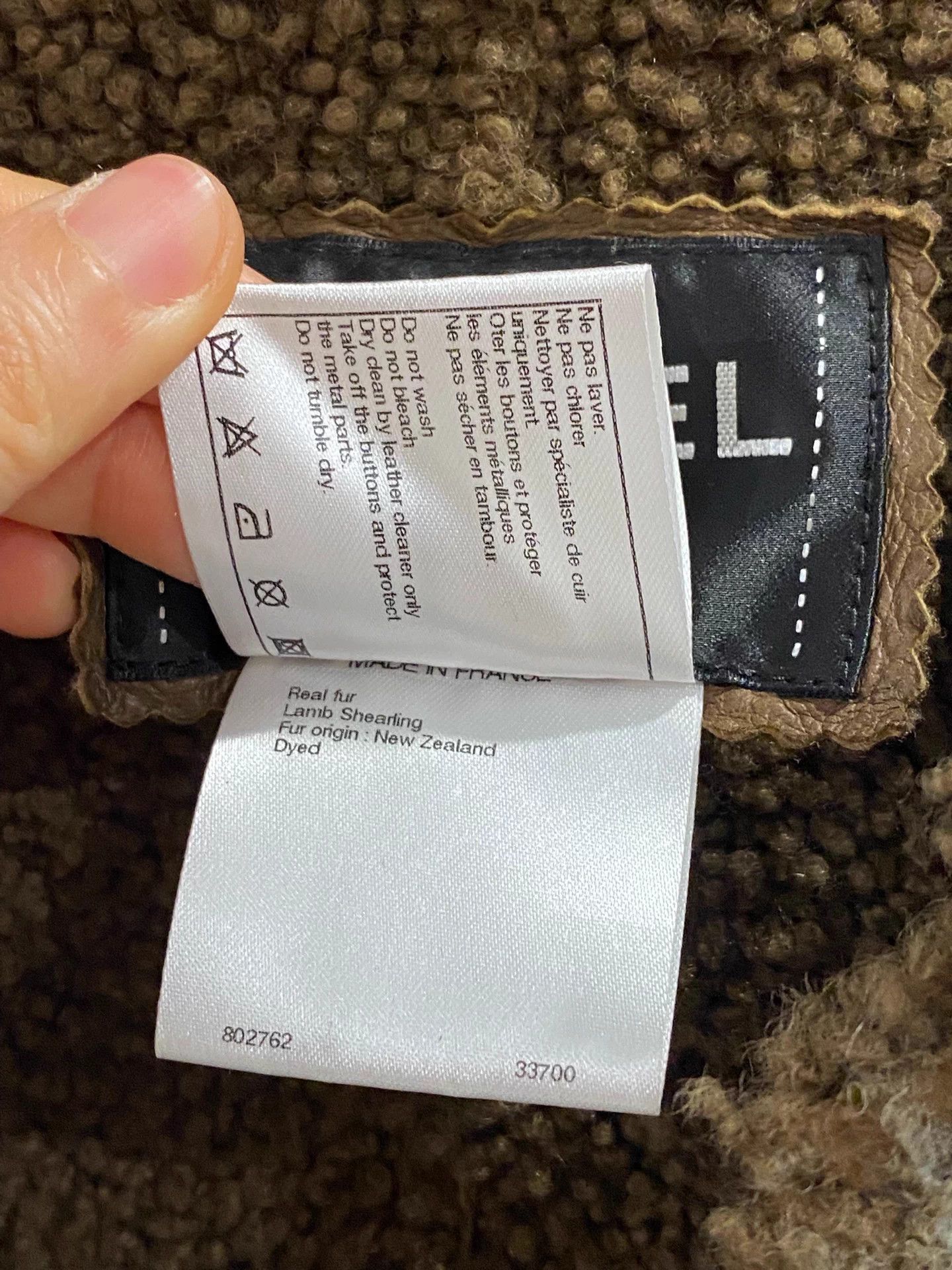 Chanel Chanel Shearling Coat 36 Vintage-Inspired Adjustable Waist Size XS / US 0-2 / IT 36-38 - 5 Thumbnail