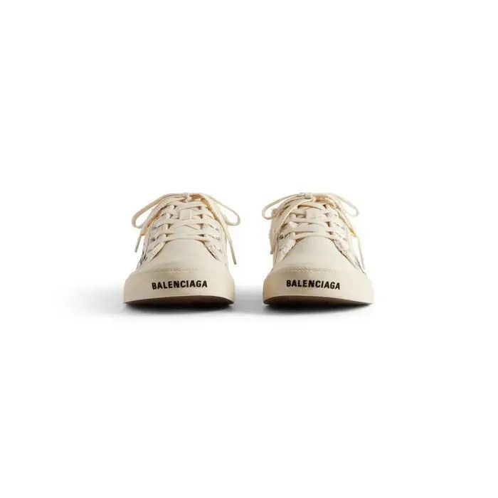 Balenciaga o1bcso1str0126 Paris Mules in Beige Size US 12 / IT 42 - 3 Thumbnail