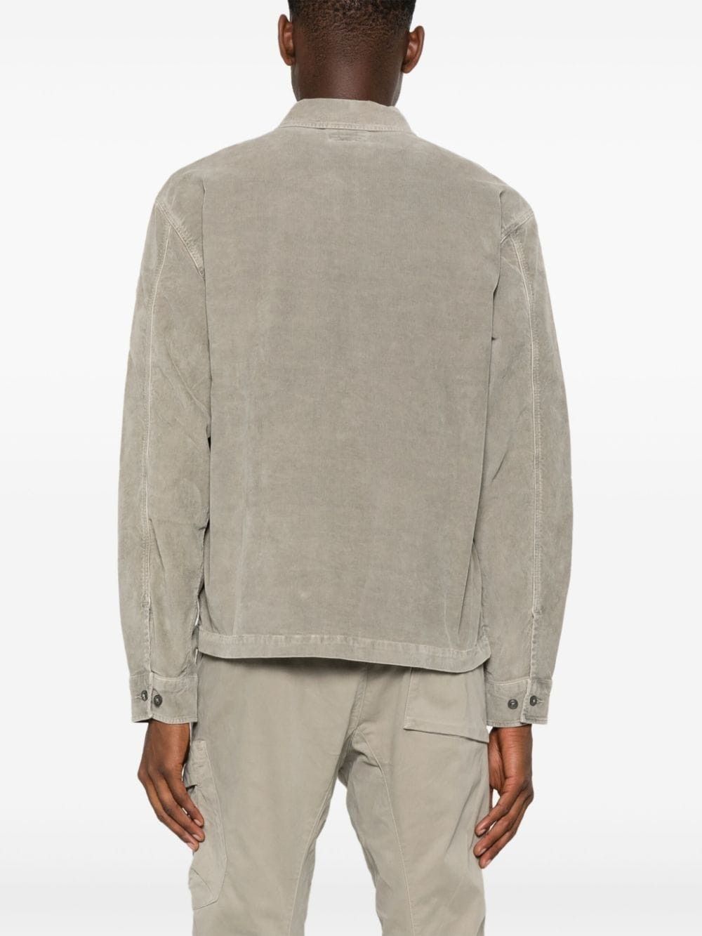 C.P. Company o1y1224 Solid Color Shirt in Grey Size US XL / EU 56 / 4 - 4 Thumbnail
