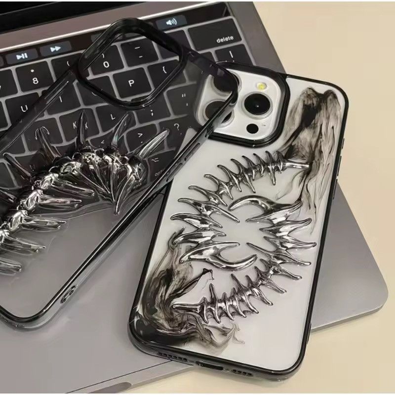 Other Punk Gothic Silicon Case For Iphone 17 Pro Size ONE SIZE - 1 Thumbnail