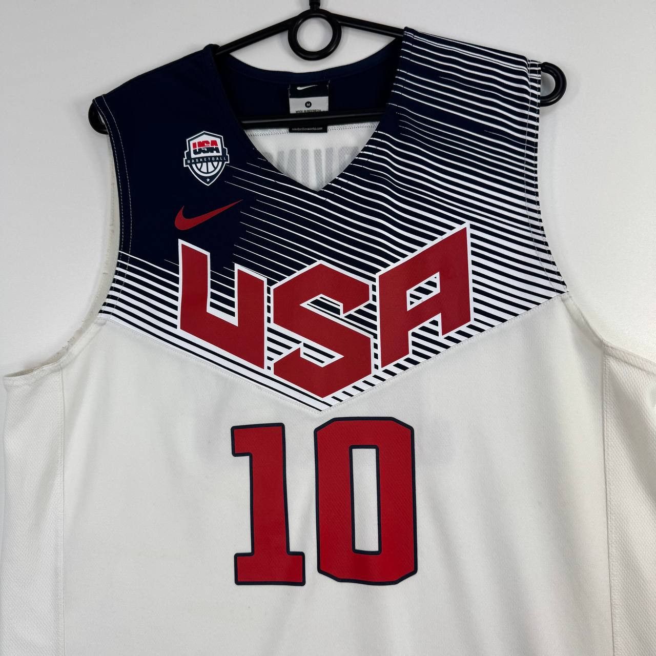 Nike Nike Team USA Basketball Jersey White 651696-101 Mens Size M Size US M / EU 48-50 / 2 - 2 Thumbnail