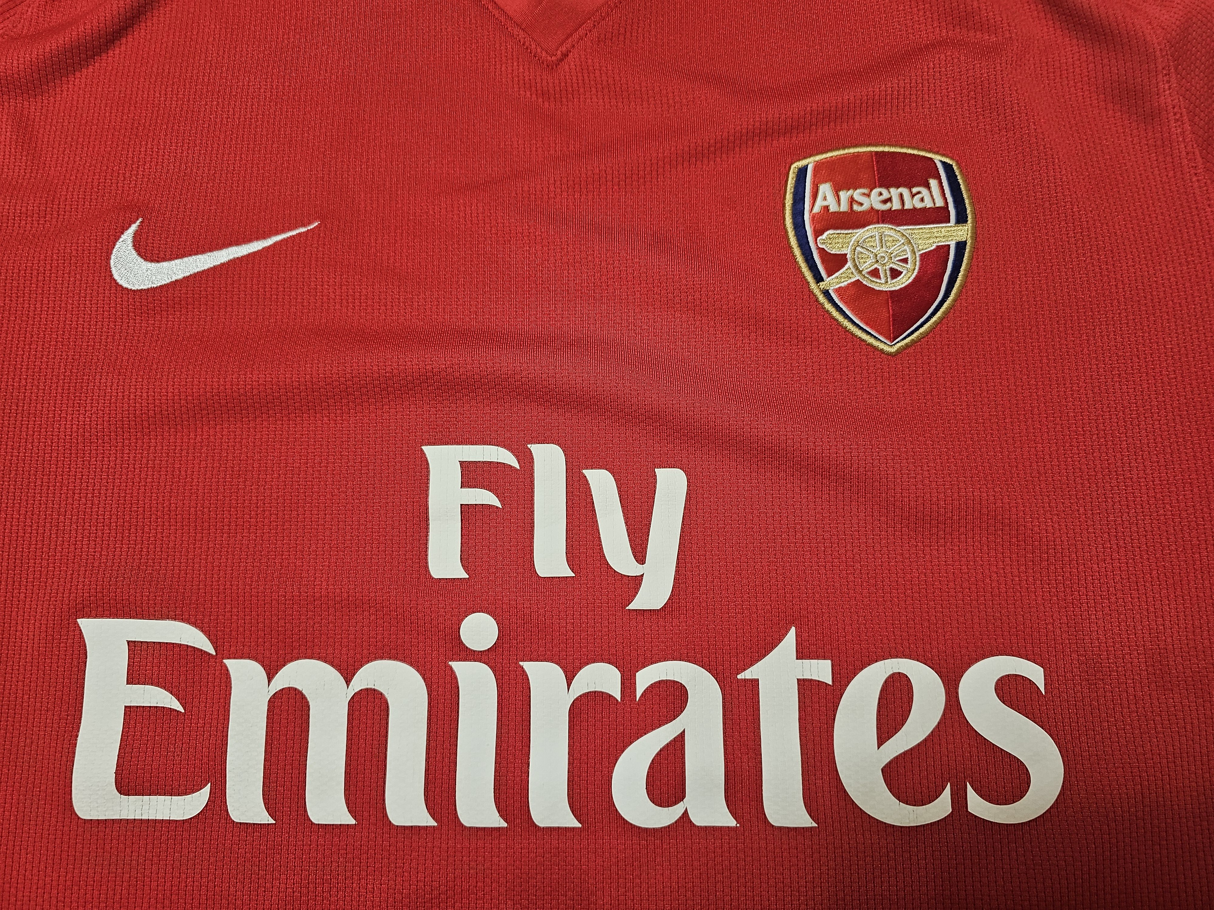Nike × Vintage ARSENAL 2008 2010 HOME VINTAGE FOOTBALL SHIRTSOCCER JERSEY Size US XL / EU 56 / 4 - 3 Thumbnail