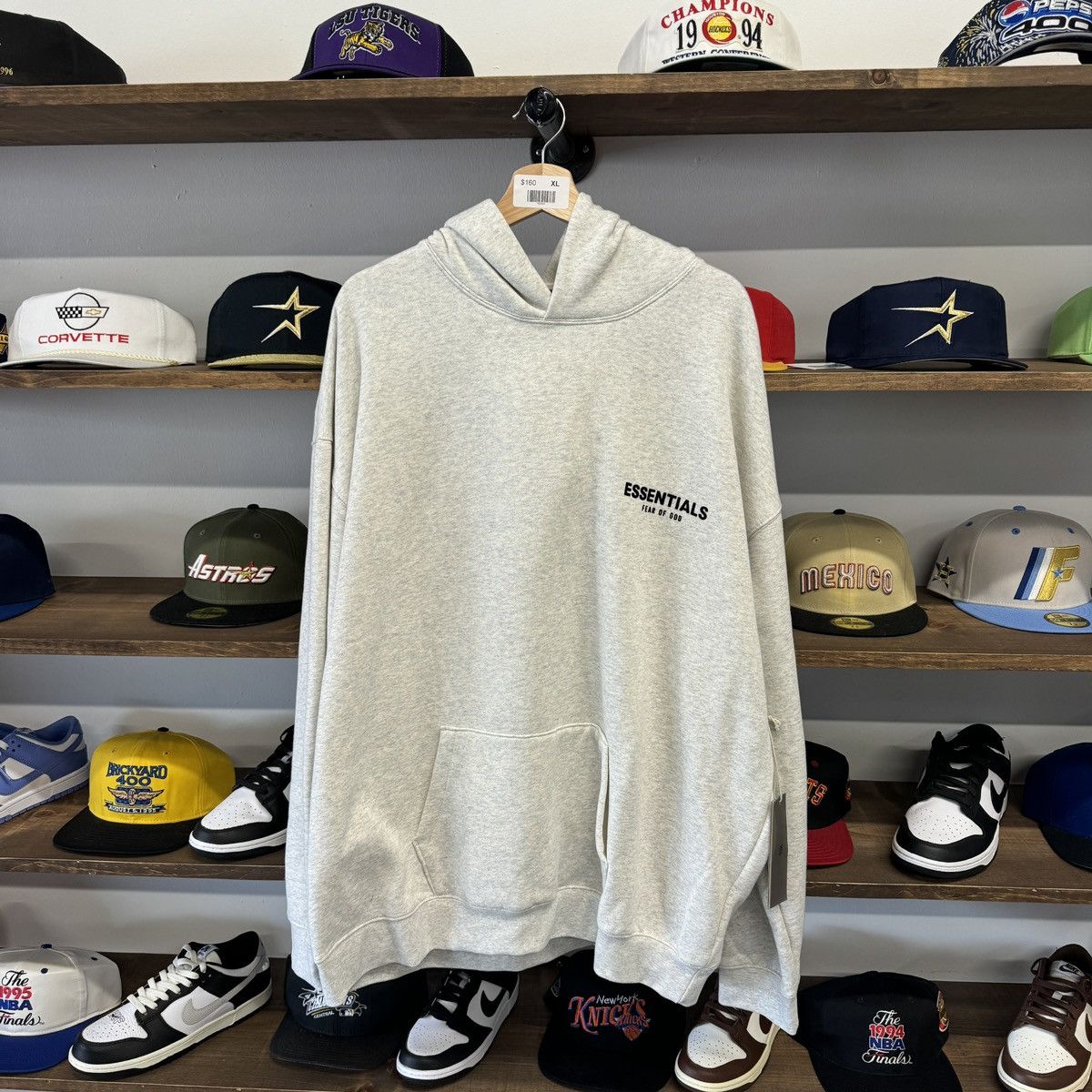 Fear of God Essentials Hoodie Light Oatmeal FW22 size XL