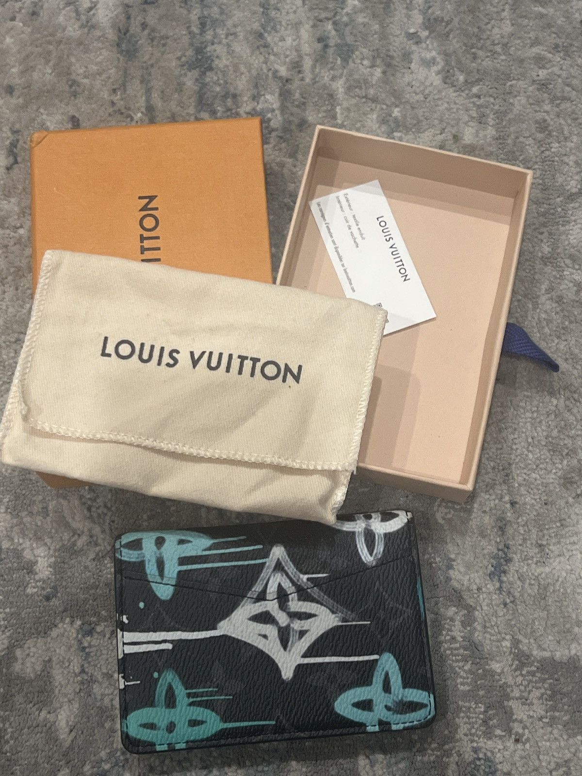 Louis Vuitton Louis Vuitton wallet/Pocket Organizer Graffiti Size ONE SIZE - 6 Thumbnail