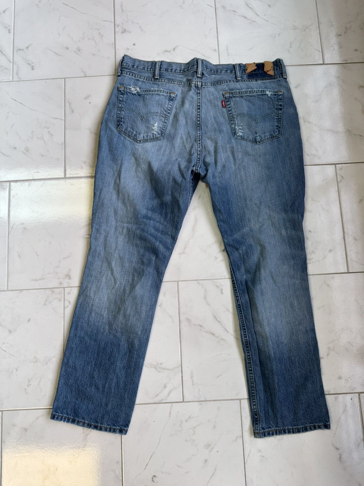 Levi's Vintage Distressed Levis Denim Jeans Size US 40 / EU 56 - 2 Thumbnail