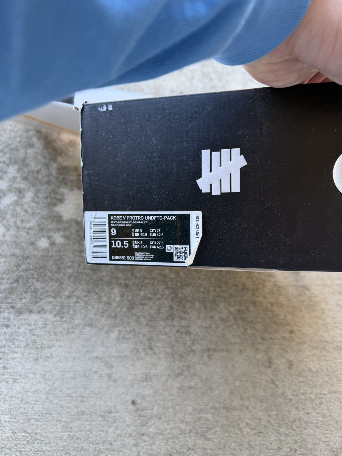 Nike × Undefeated Nike Undefeated Kobe 5 What If Box Only Size ONE SIZE - 3 Thumbnail
