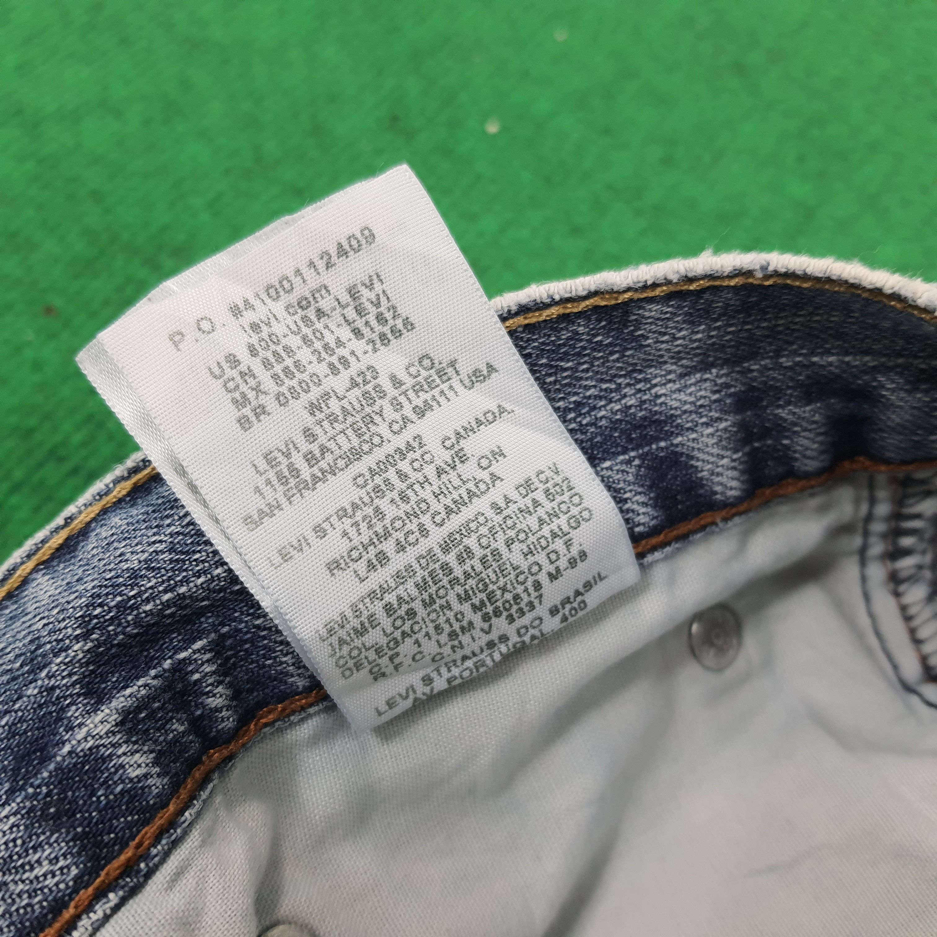 Levi's × Vintage Vintage Levi's 569 Loose Straigh America Short Denim Size US 34 / EU 50 - 10 Thumbnail