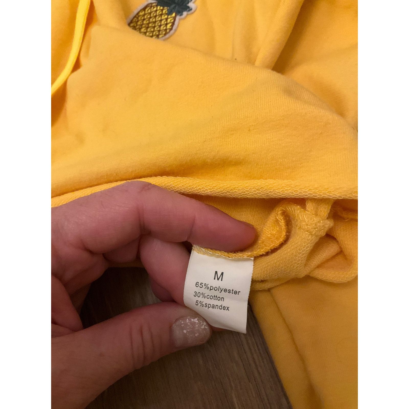 Other Women’s cropped pineapple hoodie, M Size M / US 6-8 / IT 42-44 - 4 Thumbnail