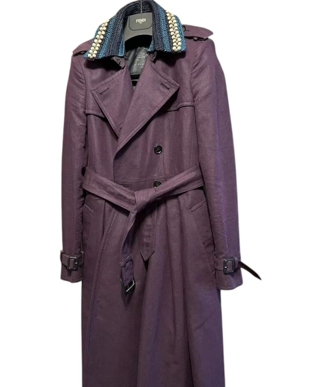Burberry Prorsum S/S 2012 RUNWAY TRENCH COAT Size S / US 4 / IT 40 - 2 Thumbnail