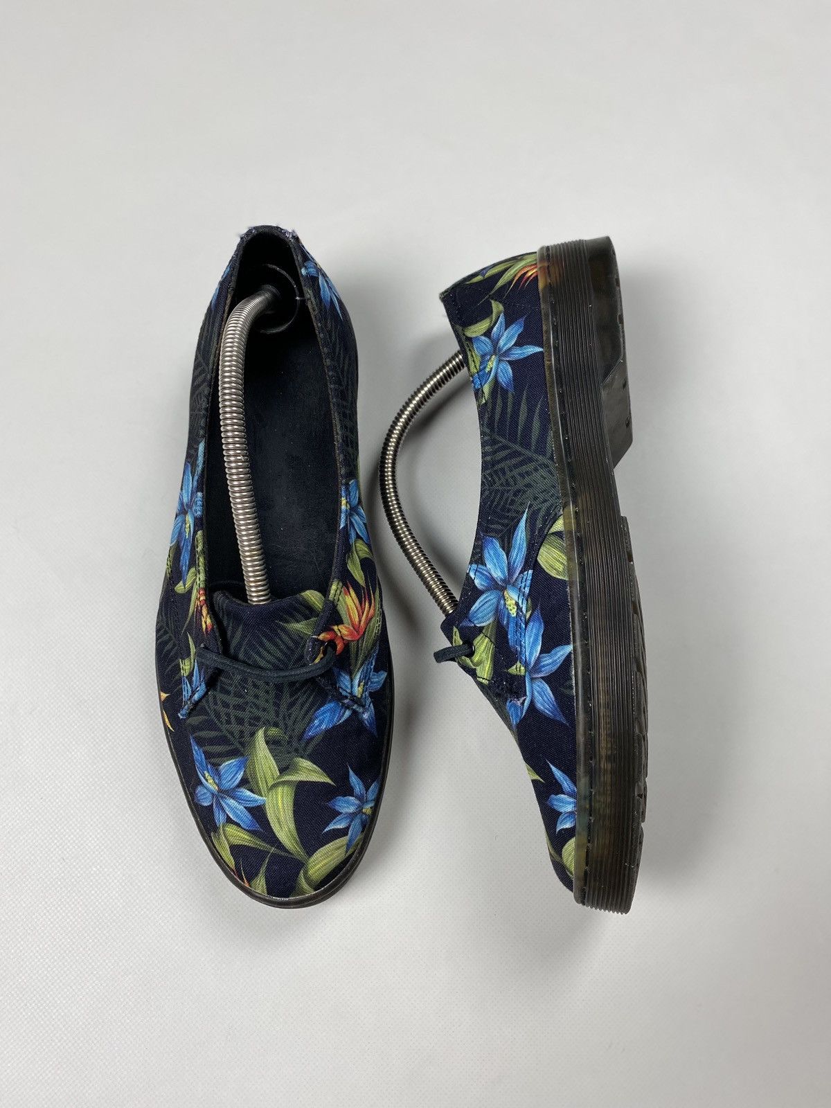 Dr. Martens Dr. Martens Morada Canvas Black Hawaiian Ballets Flats Size US 11 / IT 41 - 18 Thumbnail