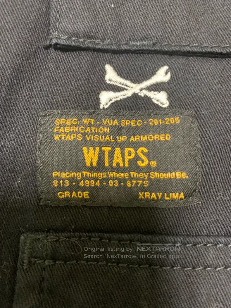 Wtaps Wtaps Collar Four-Pocket Coated Jacket Size US XL / EU 56 / 4 - 8 Thumbnail