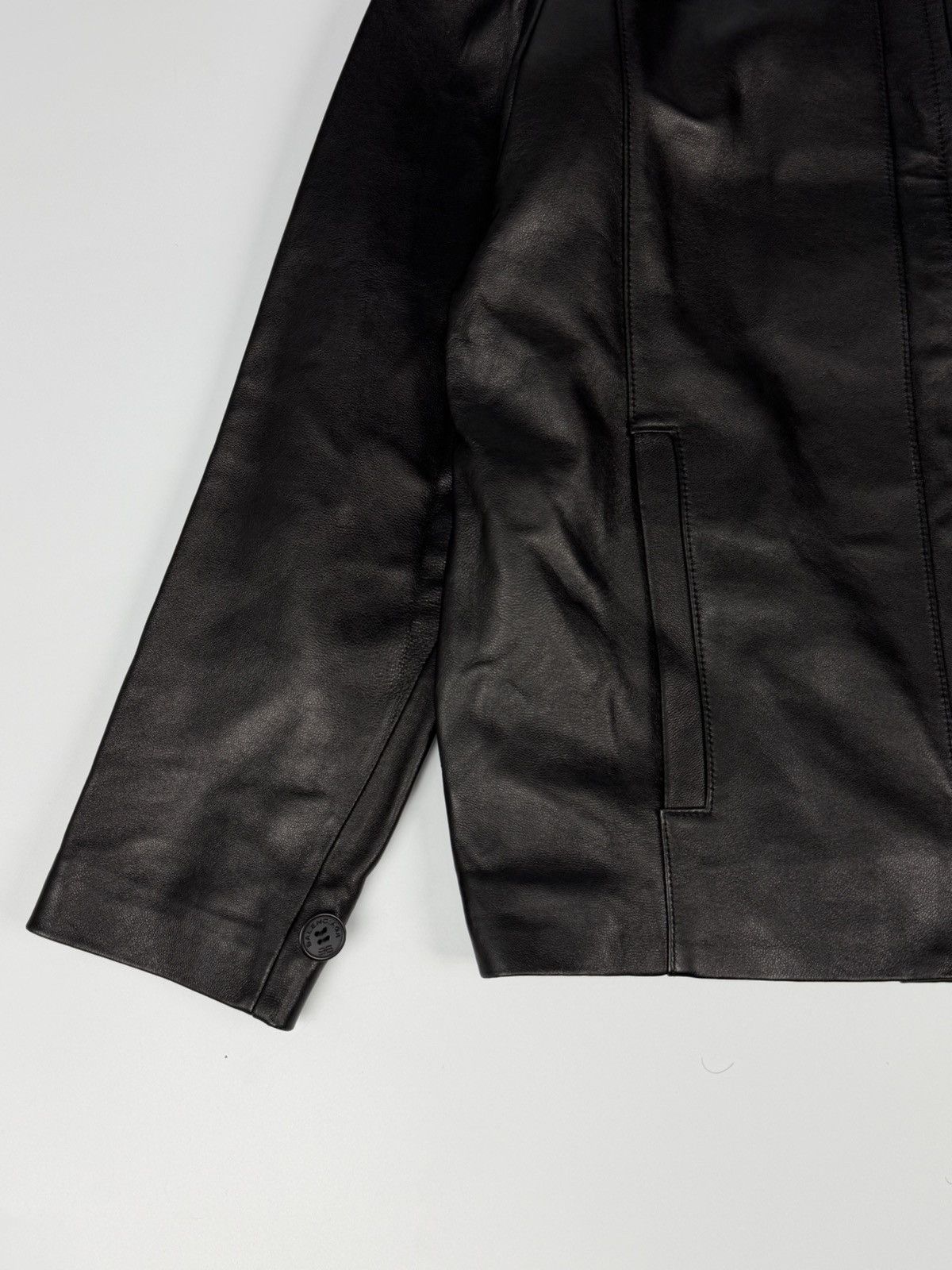 Balenciaga RARE Balenciaga 1997 Nicholas Ghesquière Leather Jacket Size US M / EU 48-50 / 2 - 4 Thumbnail