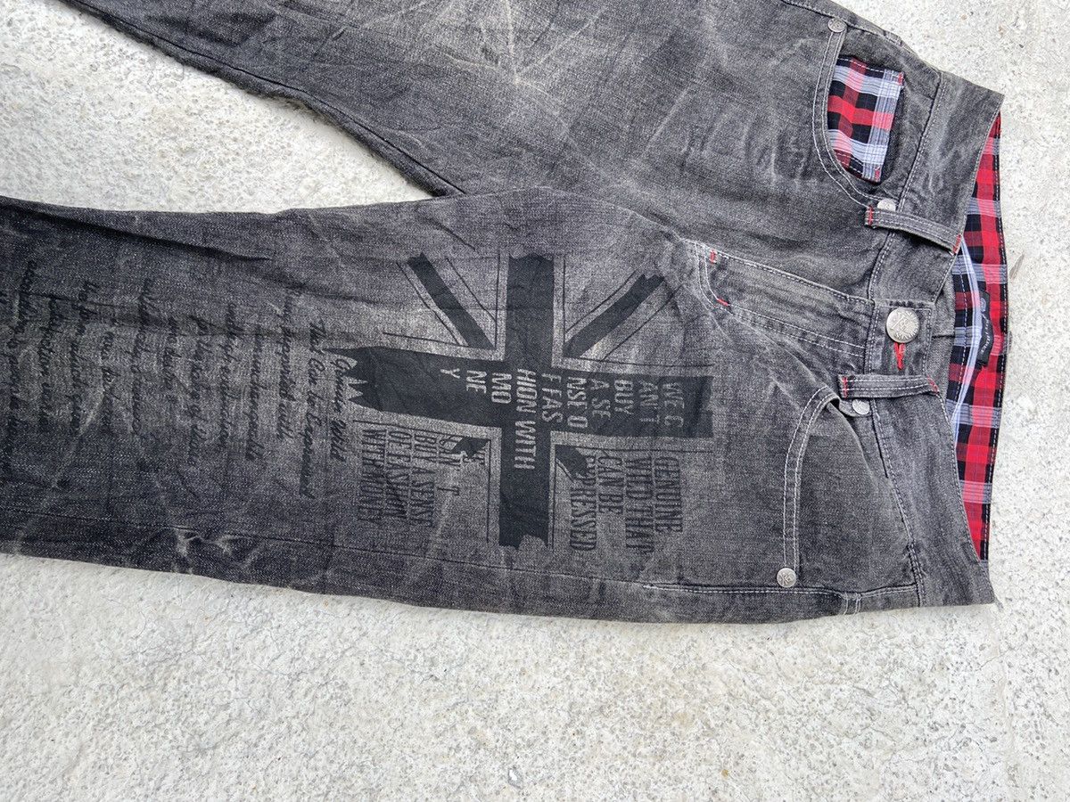 If Six Was Nine × Japanese Brand × Vintage Madpunk If Six Was Nine Inspired Denim Size US 30 / EU 46 - 10 Thumbnail