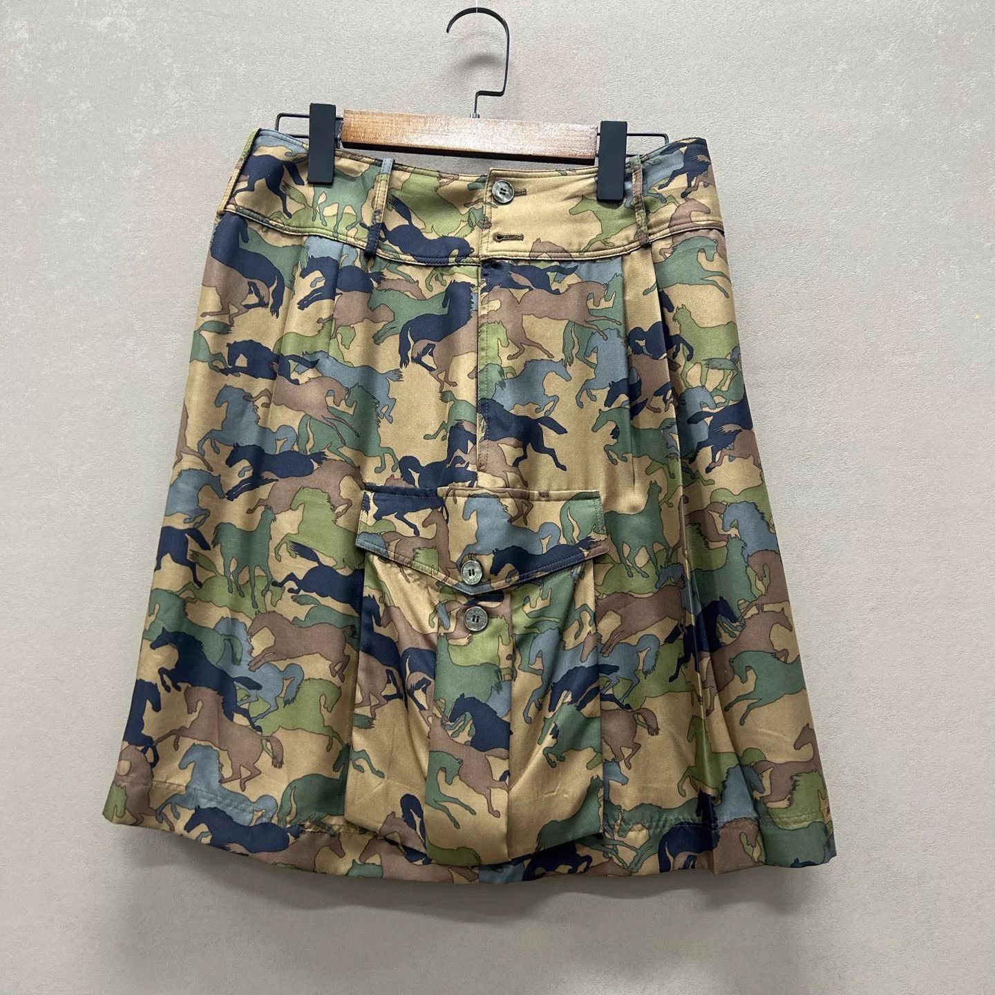 Hermes Hermes Horse Logo Short Skirt 99 New Women's 38 Size 27" / US 4 / IT 40 - 2 Thumbnail