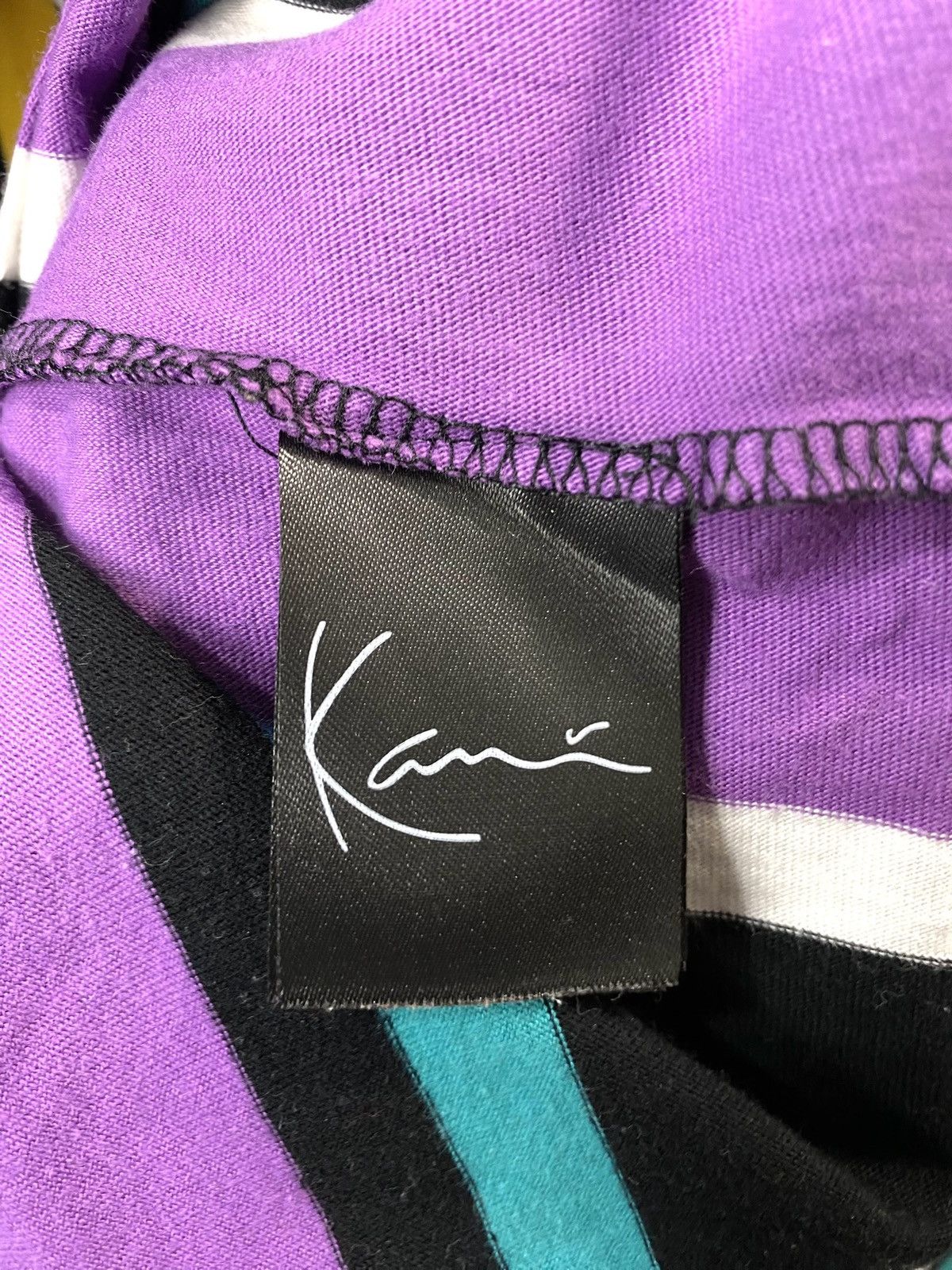Karl Kani Vintage Karl Kani Longsleeve Striped ASAP Rocky Style Size US M / EU 48-50 / 2 - 5 Thumbnail