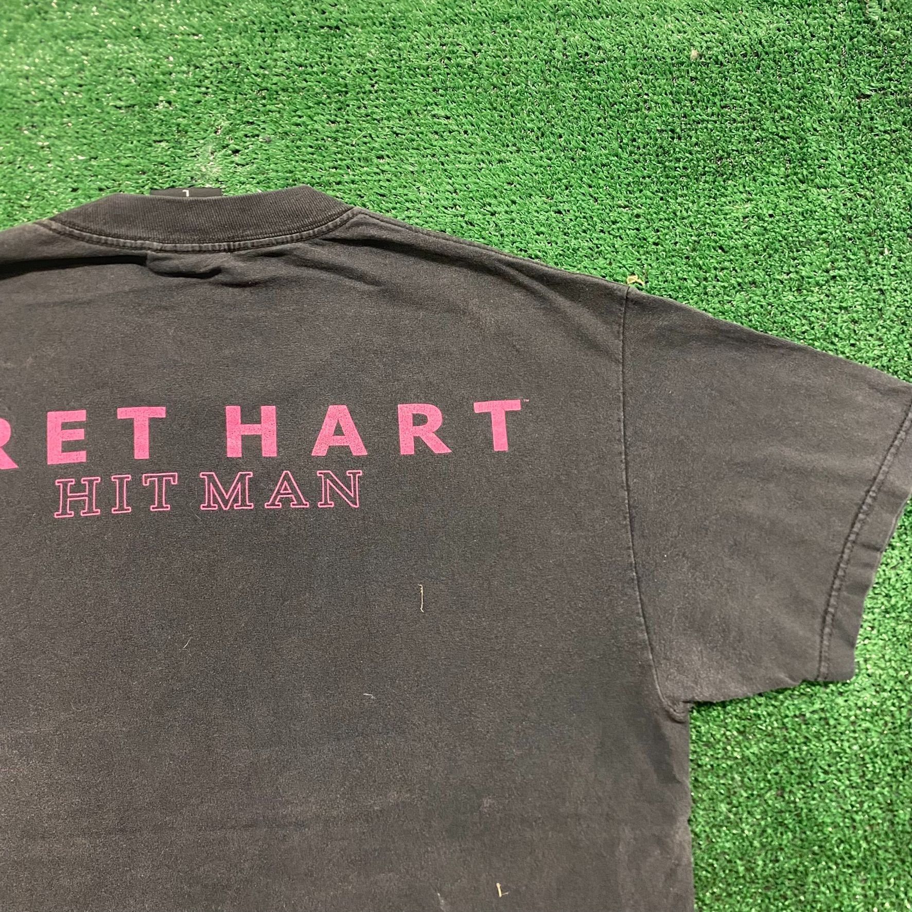 Vintage Vintage Y2K Sun Faded Cyber Goth Heart Skull WWE T-Shirt Size US L / EU 52-54 / 3 - 8 Thumbnail