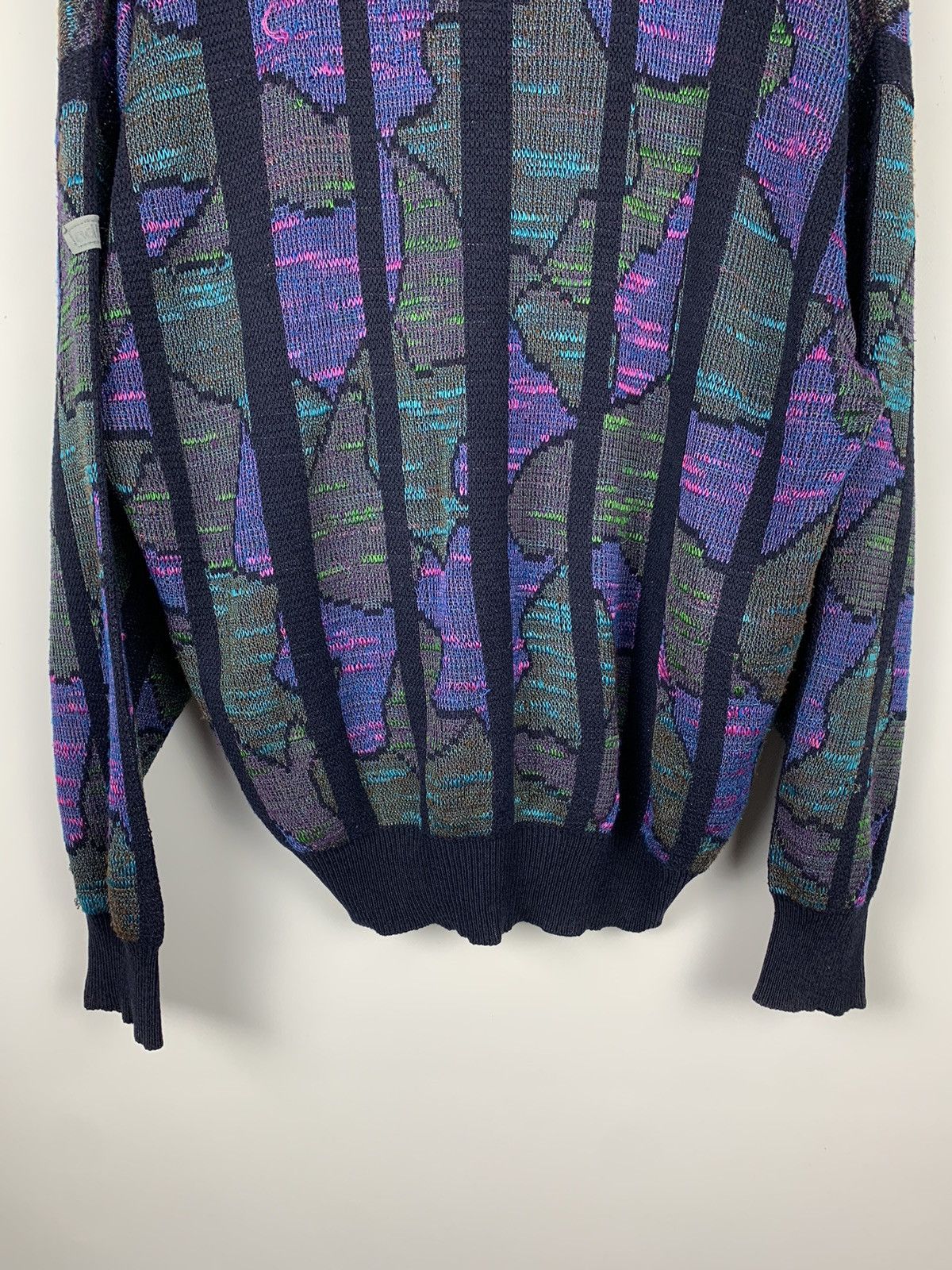 Adidas Adidas Vintage Knitted Sweater V-Neck 90’s Coogi Style Size US S / EU 44-46 / 1 - 16 Thumbnail