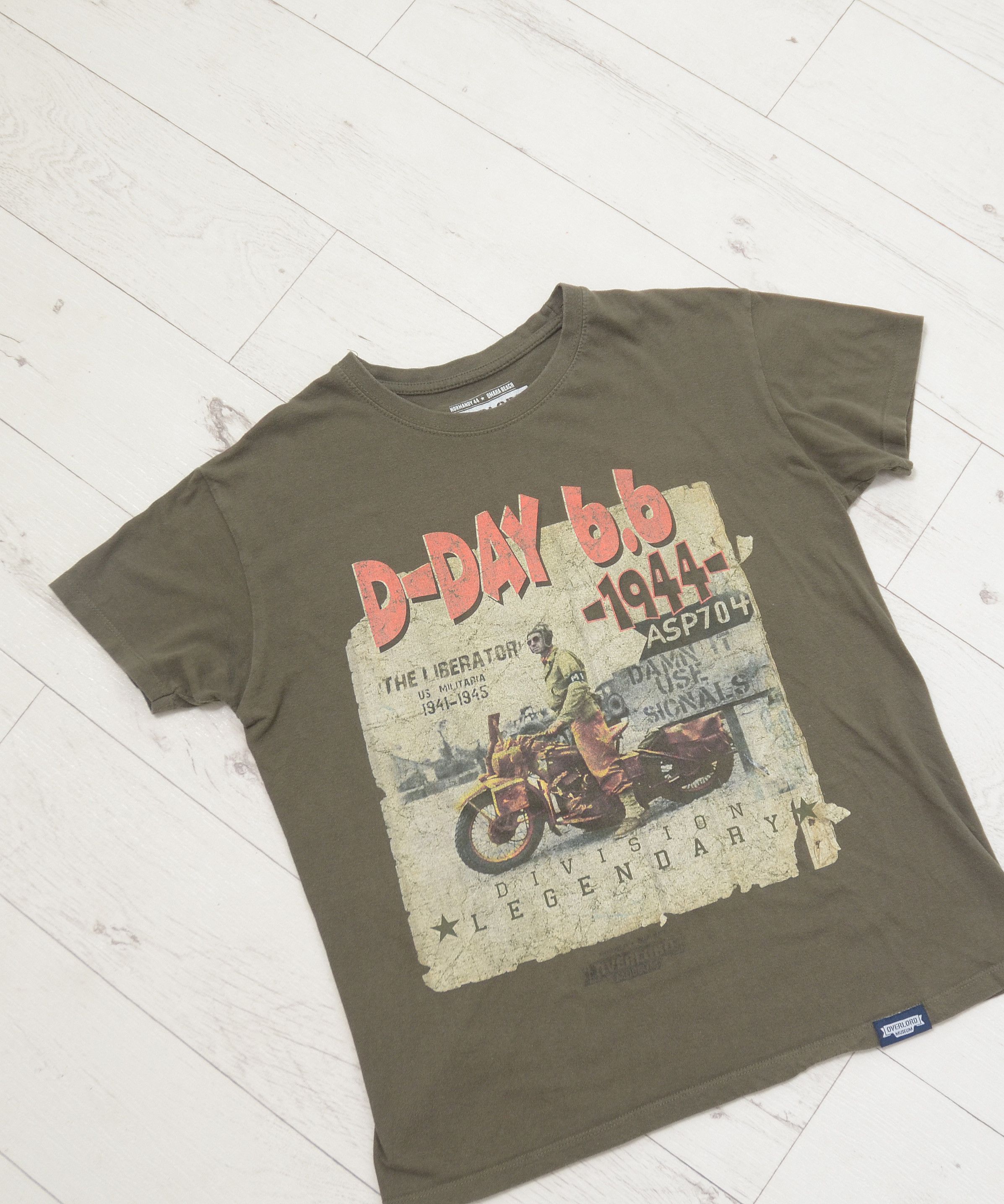 Japanese Brand Rare T-shirt Overlord Museum Big Print Motorcycle Bike Size US M / EU 48-50 / 2 - 2 Thumbnail