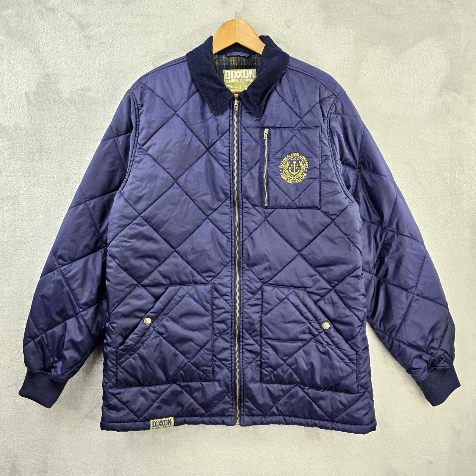 Dixxon Dixxon Flannel Co Salty Diamond Stitched Quilted Jacket XL Size US XL / EU 56 / 4 - 1 Thumbnail